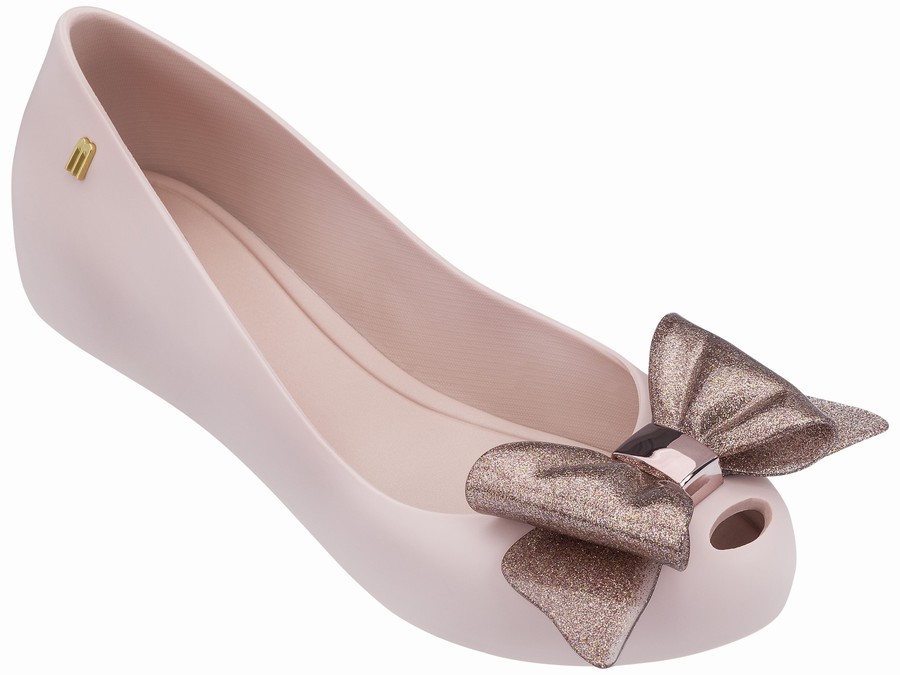 Bailarinas Melissa Ultragirl Sweet Glitter Bow Niños - Rosas - Argentina WDE-028395